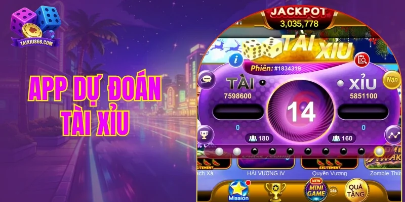 App dự đoán tài xỉu