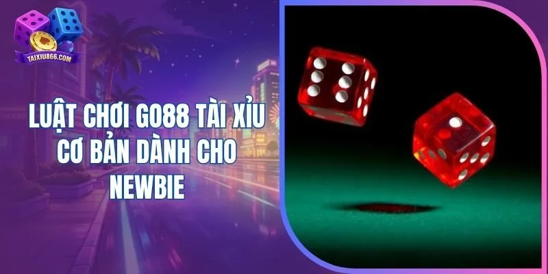 Luật chơi Go88 tài xỉu cơ bản dành cho newbie