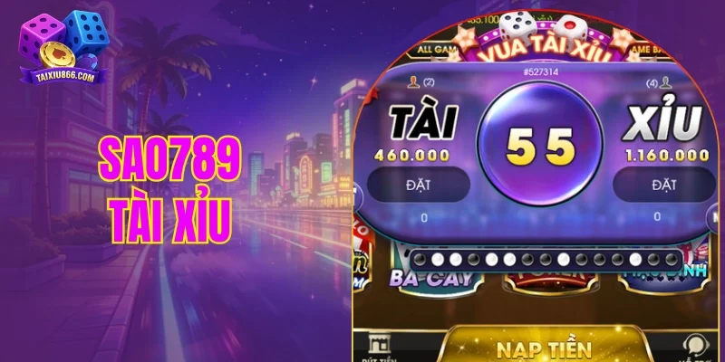 Sao789 tài xỉu