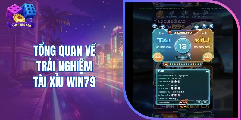 Tổng quan về trải nghiệm tài xỉu Win79